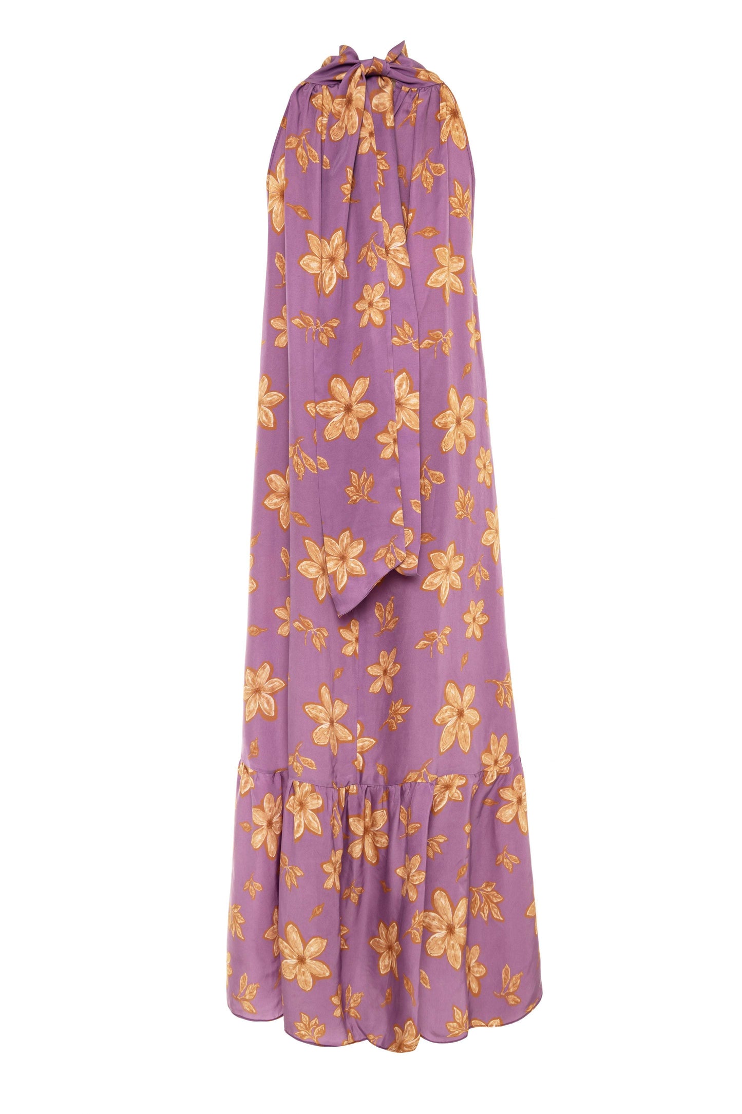 Purple maxi dress