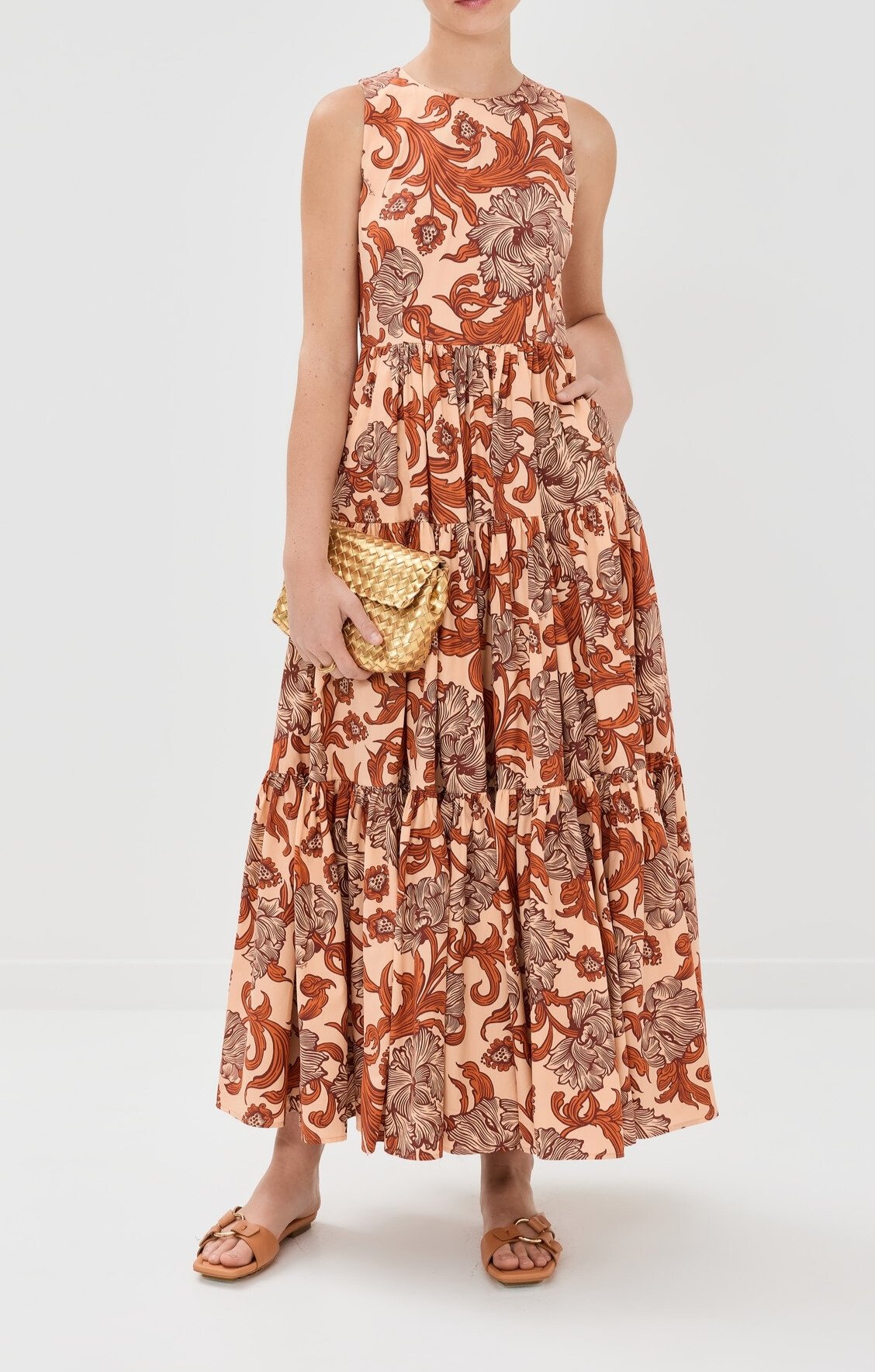 Vacation Printed Maxi Dress