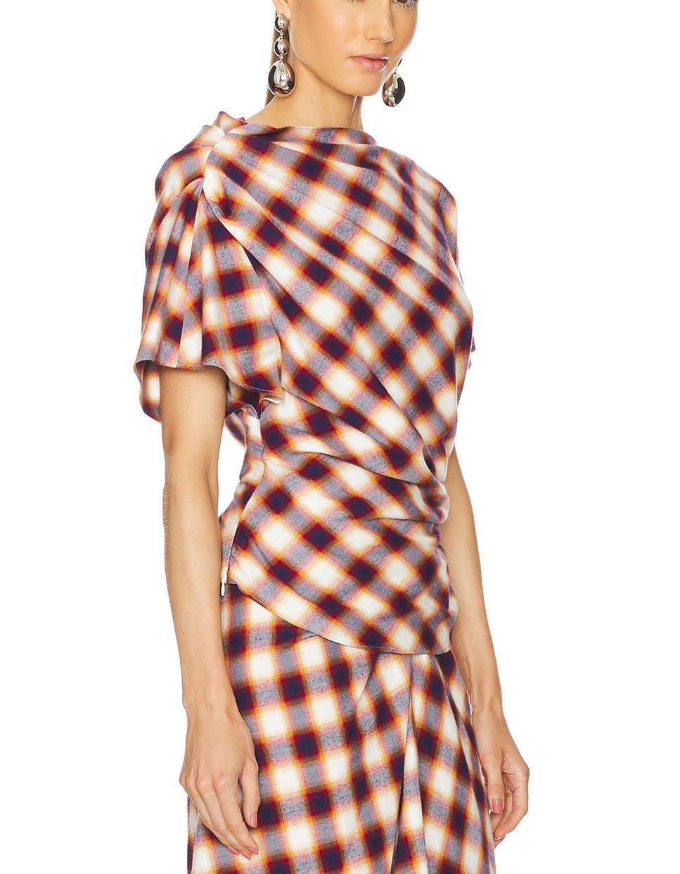 Colorful Plaid Autumn Dress