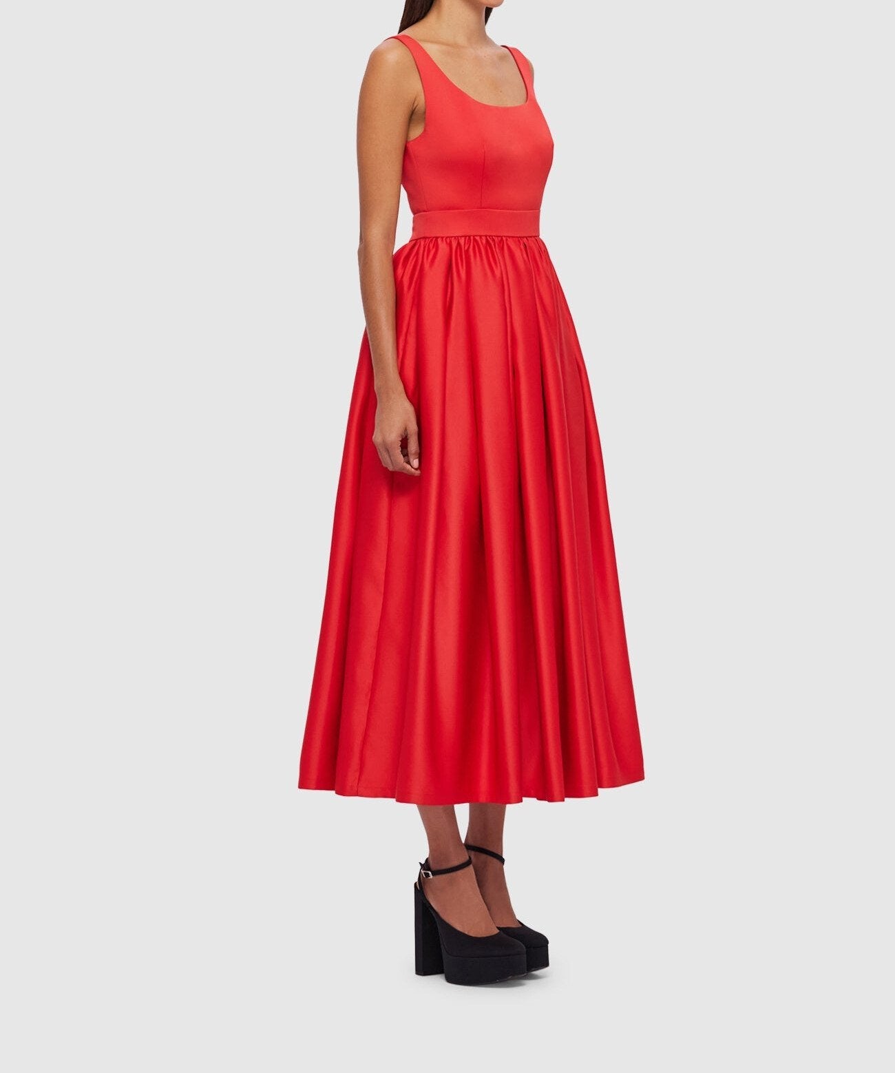 Red Gown Maxi Dress