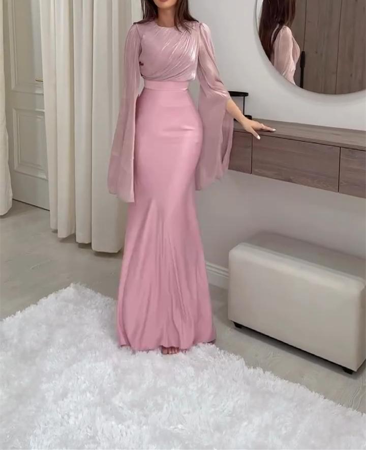 Pink Gown Dress