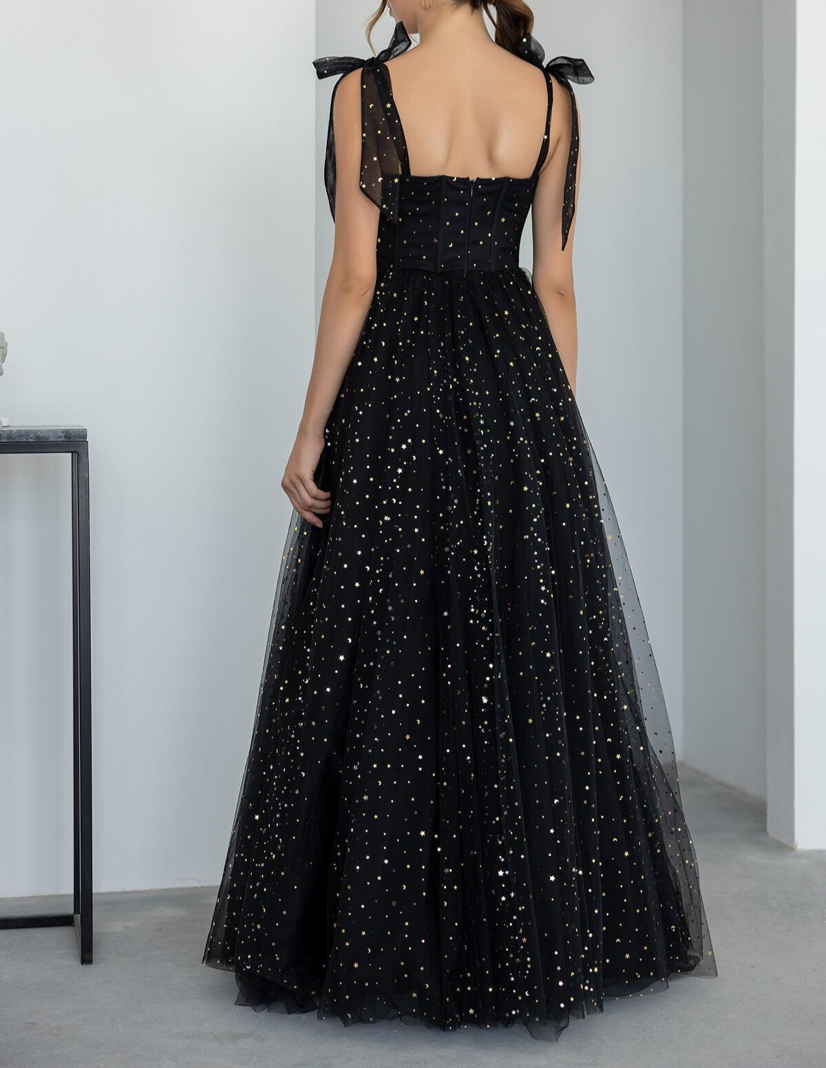 Black gown dress