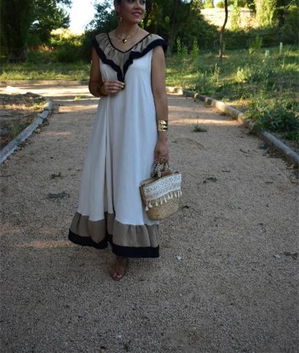 Ruffled Casual Sleeveless Dress