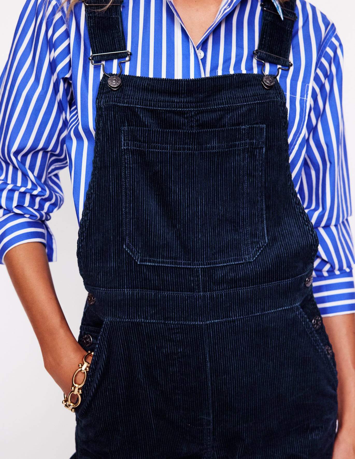 Denim Bib Pants