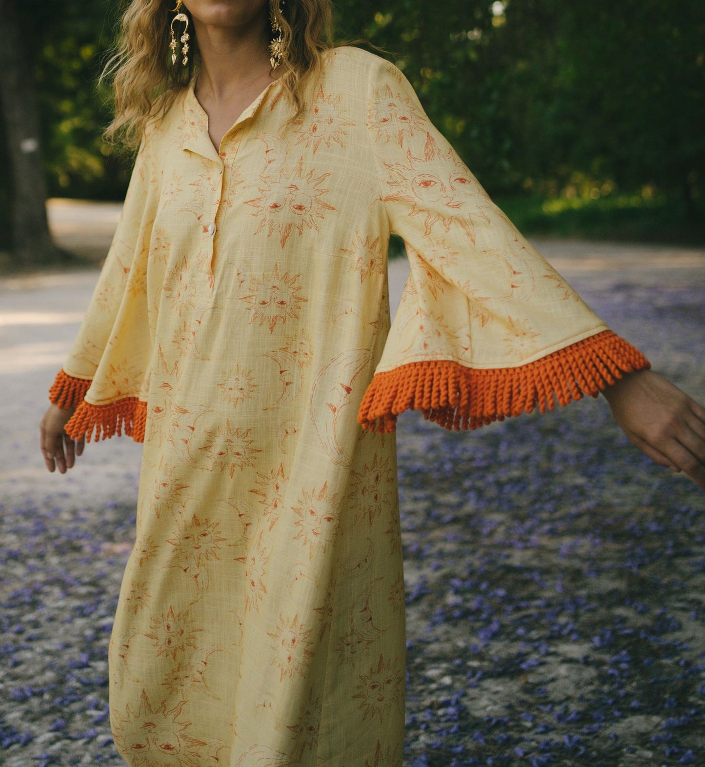 Yellow Sun Maxi Dress