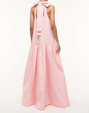 Pink Bow Maxi Dress