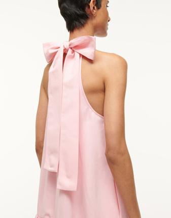 Pink Bow Maxi Dress