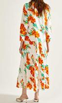 Long Sleeve Lapel Maxi Dress