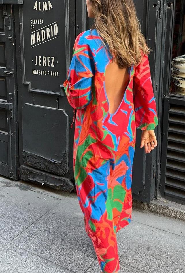 Holiday maxi dress