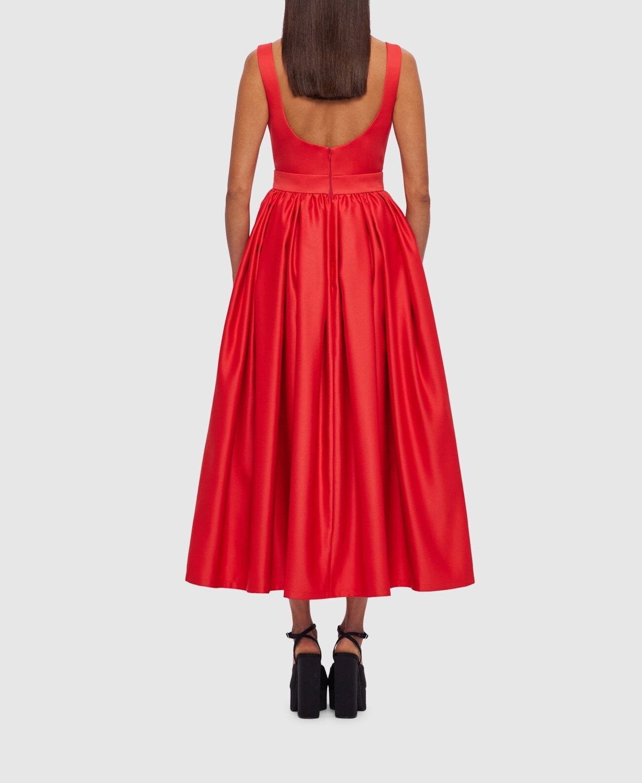 Red Gown Maxi Dress