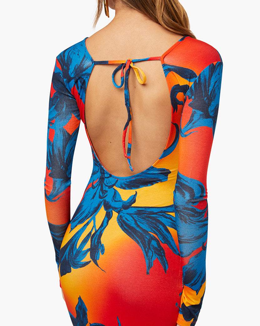 Backless Beach Dress