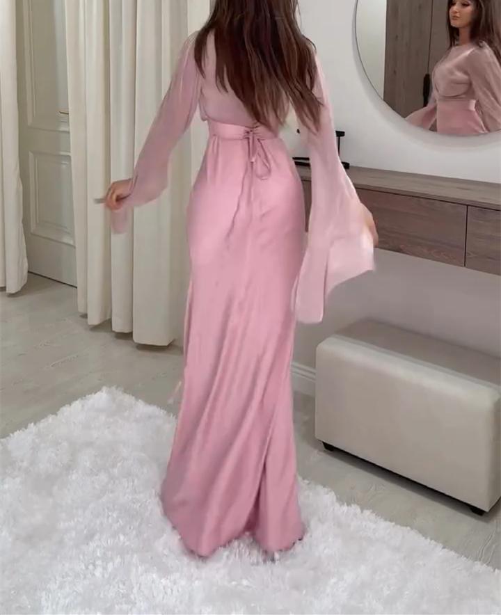 Pink Gown Dress