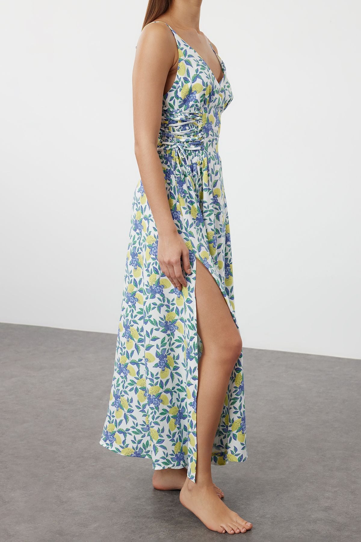 Floral Halter Dress