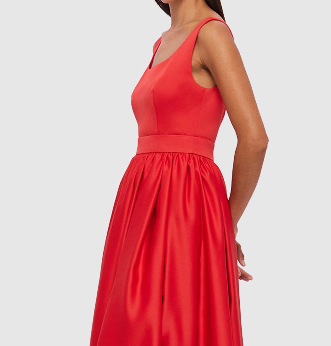 Red Gown Maxi Dress