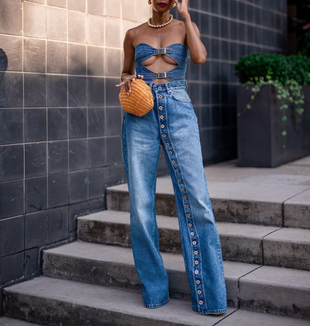 Classic Denim Jumpsuit