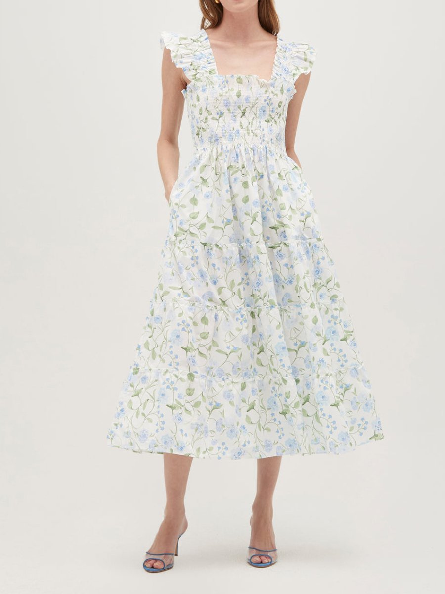 Classic Floral Nap Dress