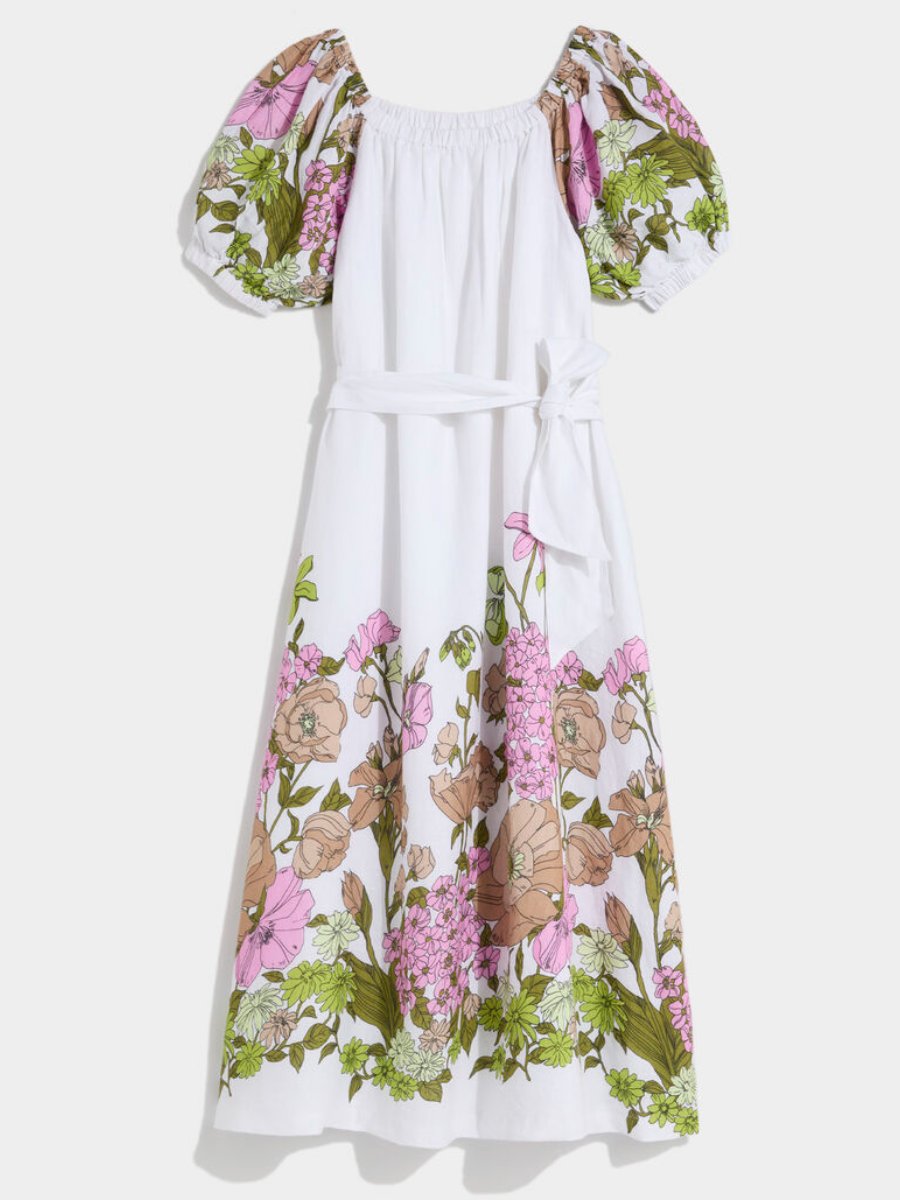 Casual Floral Maxi Dress