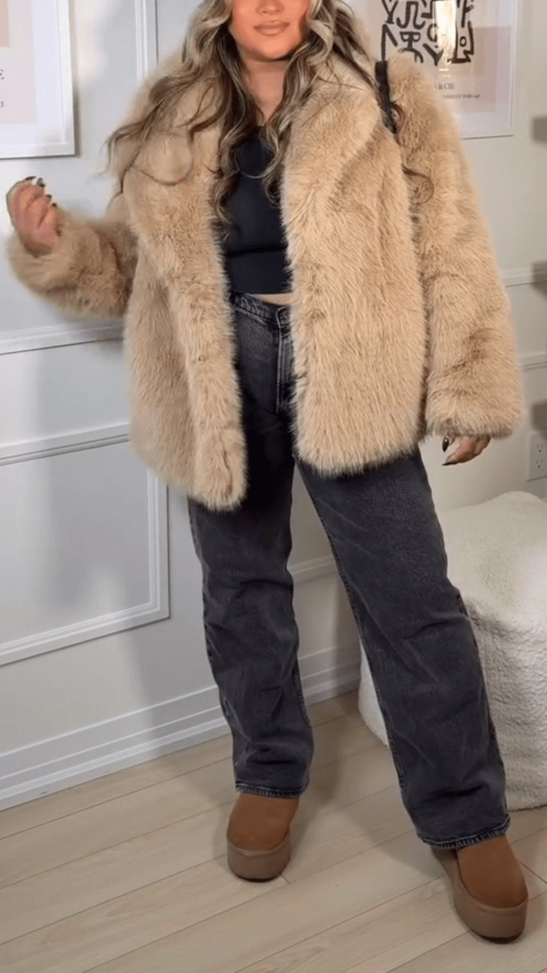 Classic Faux Fur Short Coat