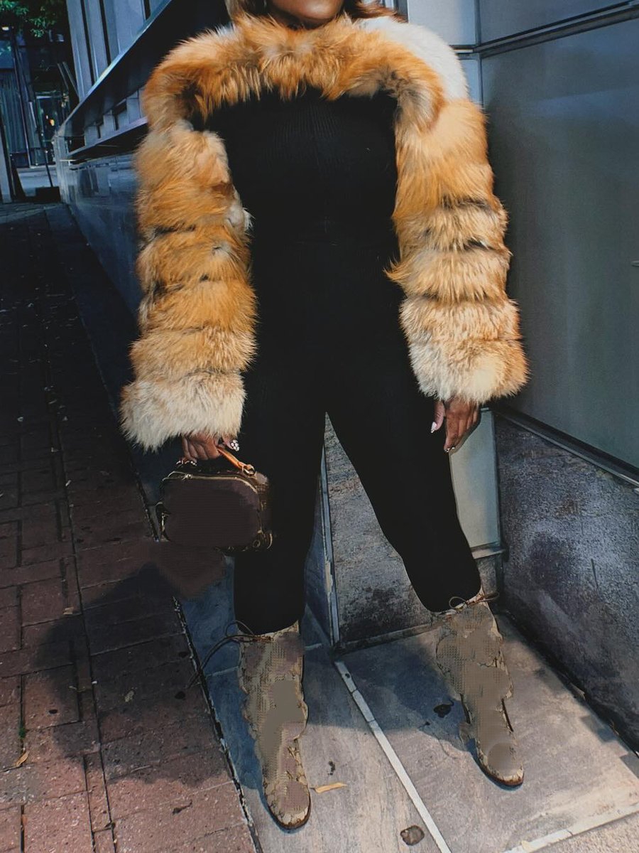 The Stylish Short Fur Jacket